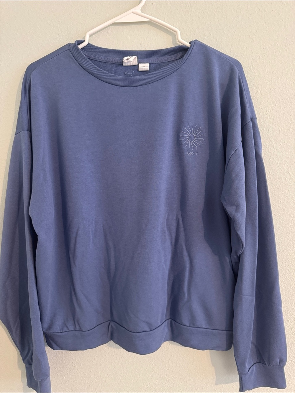 Roxy Dusty Blue Pullover Sweatshirt